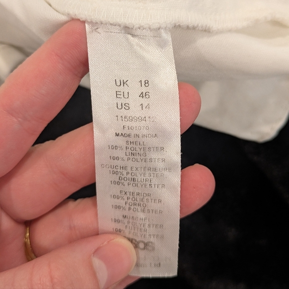 ASOS White embellished dress - Picture 11 of 11